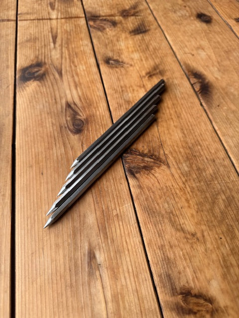 鉄筆 棒手裏剣用 鉄棒17センチ 5本セット