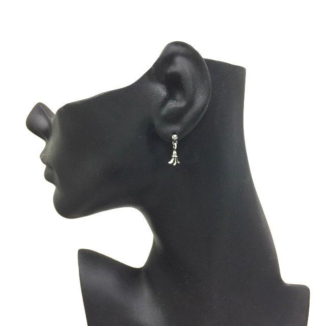 【片耳用・1個売り】● クロムハーツ Chrome Hearts イヤリング クロステイル TNY ドロップ 1D Earring Crosstail TNY Drop