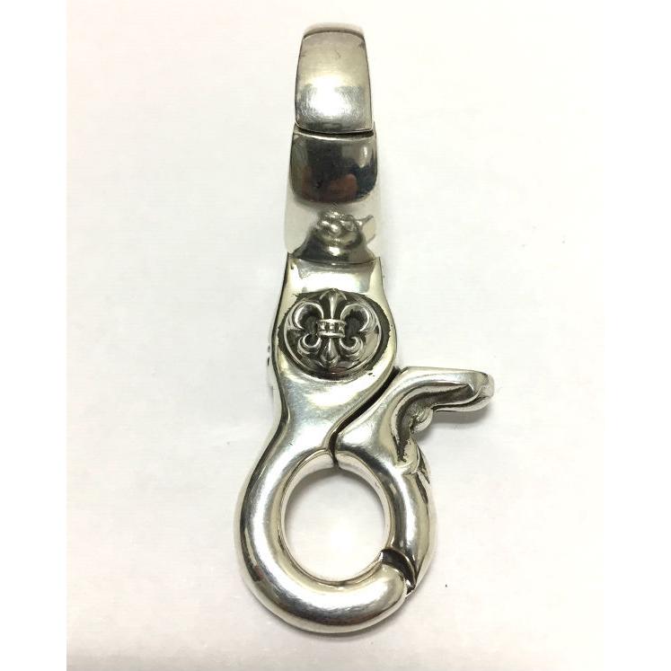クロムハーツ● Chrome Hearts キーリング クイック クリップ/ビーエス・フレア Chrome Hearts QUICK CLIP/BS Fleur