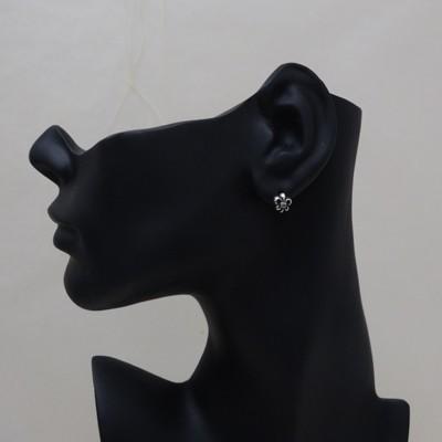 【片耳用・1個売り】● クロムハーツ Chrome Hearts BSフレアー スタッド BSFLEUR STUD