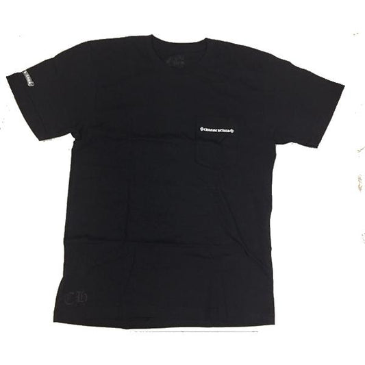 クロムハーツ ● Chrome Hearts Tシャツ Mens SS CREW C20-1A Blackメンズ 半袖 Tシャツ ブラック (L)