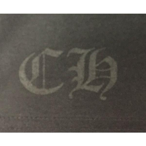 クロムハーツ Chrome Hearts Tシャツ Mens SS CREW C18-2B Black メンズ 半袖 Tシャツ ブラック (L)