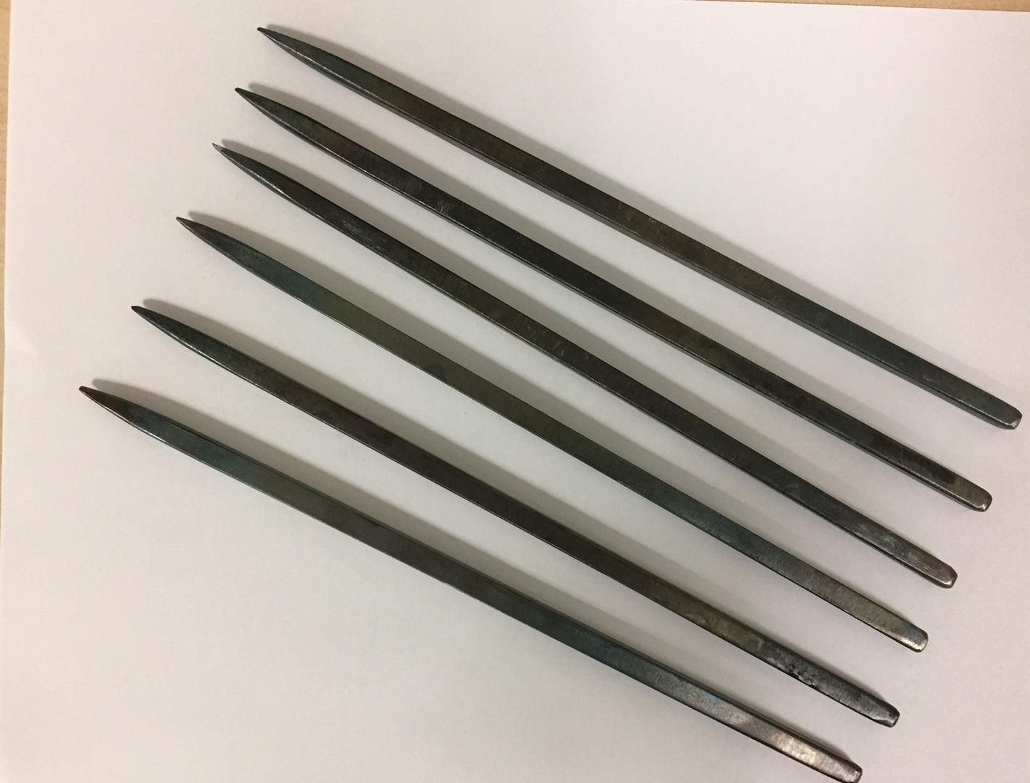 棒手裏剣製作用 鉄棒21センチ 5本セット