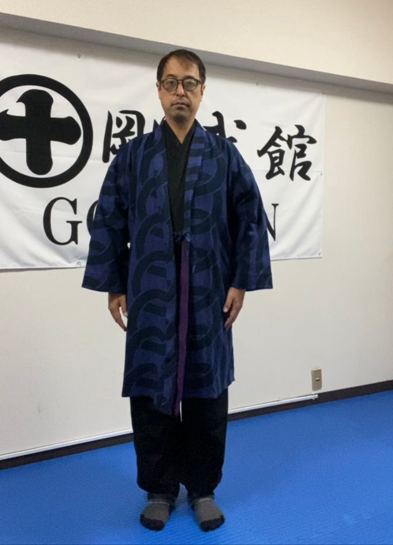 羽織コート(ミディアム厚)輪繋ぎ