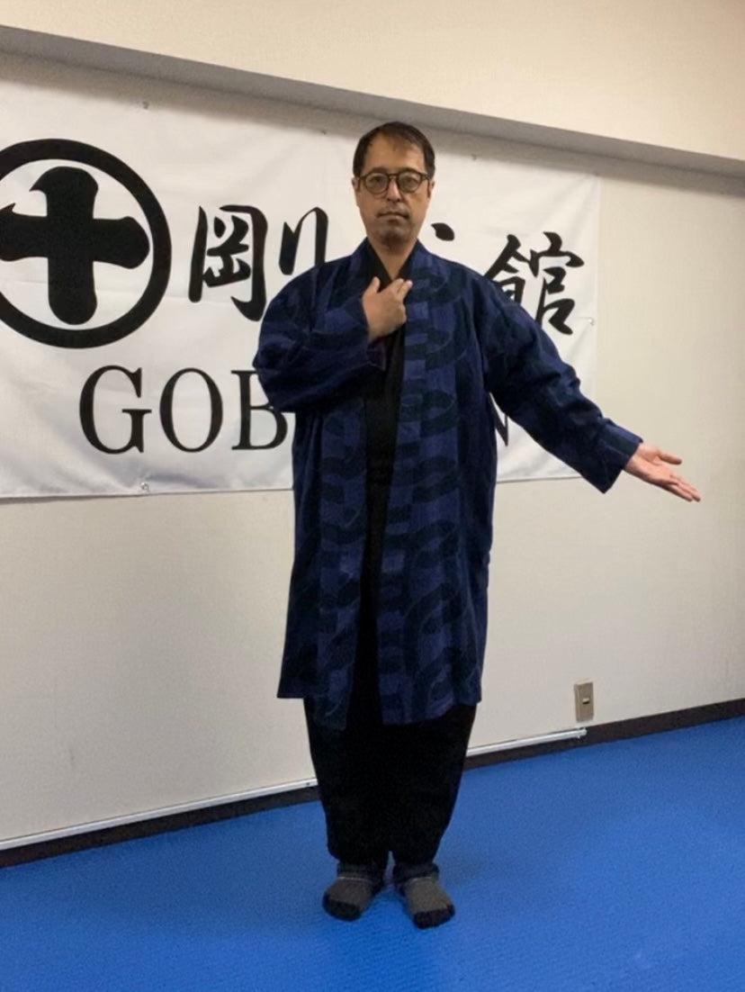 羽織コート(ミディアム厚)輪繋ぎ