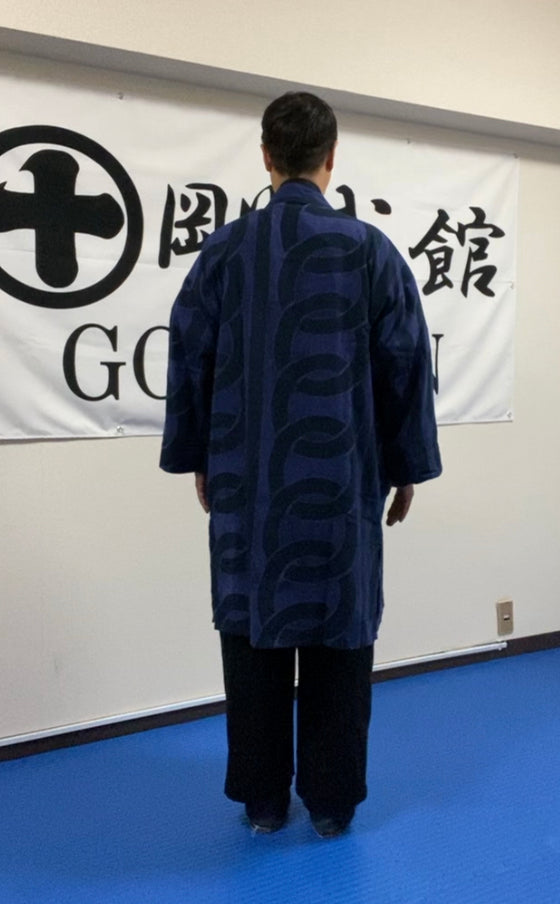 羽織コート(ミディアム厚)輪繋ぎ