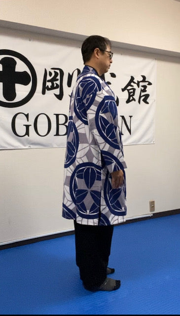 祭・羽織コート(ライトミディアム厚)笹紋