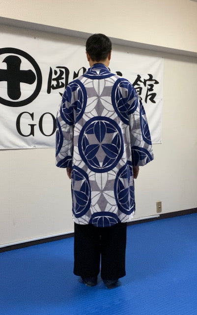 祭・羽織コート(ライトミディアム厚)笹紋