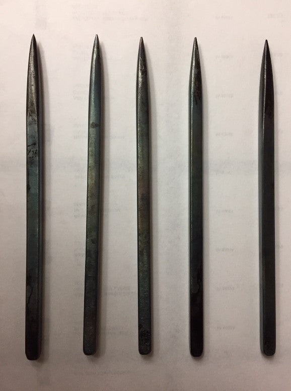 棒手裏剣製作用 鉄棒15センチ 5本セット