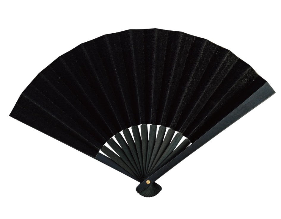 鉄扇 24センチ 黒