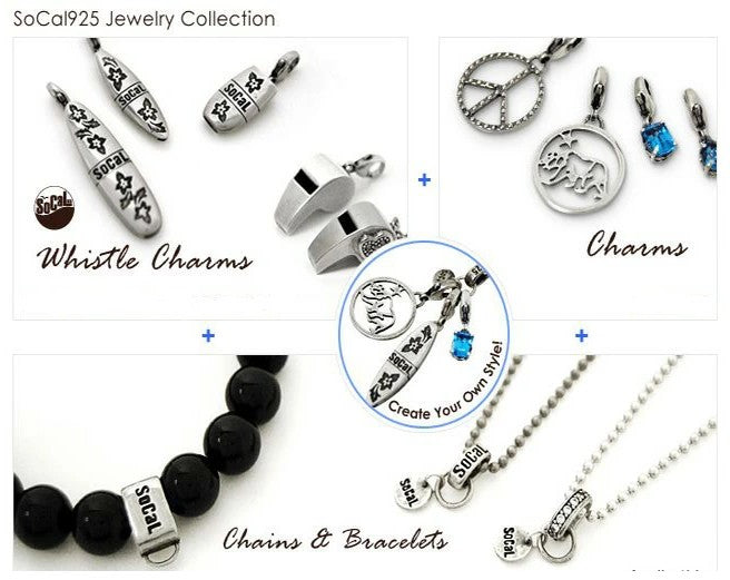 SoCaL925 ソーカル925 ハンドメイド・アメリカン・シルバー ネックレス用 チャーム キャリアー B1