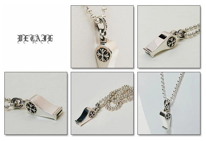 Chrome Hearts クロムハーツ ネックレス ネックレス CH プラス タイニーホイッスル CH Plus Tiny Whistle