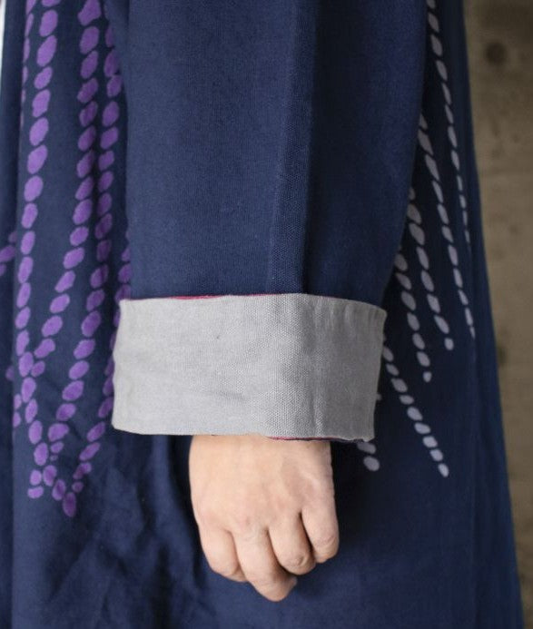 祭・羽織コート(ライトミディアム厚)松葉