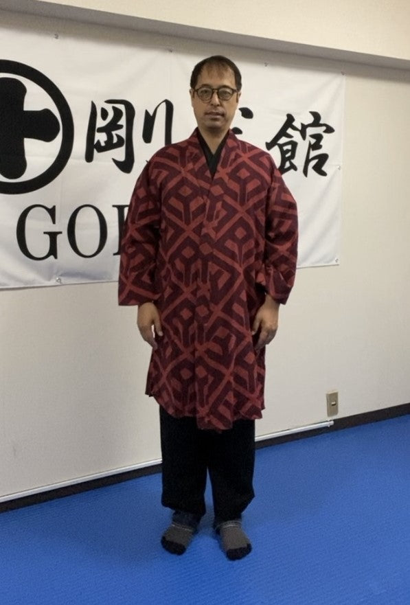 羽織コート(ミディアム厚)菱形
