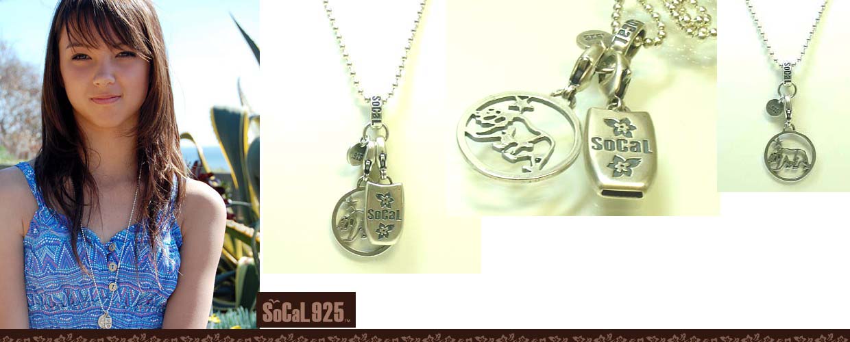 SoCaL925 ソーカル925 ピースマークチャーム Peace Mark Charm - PC1C