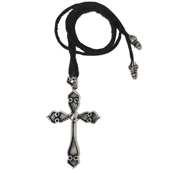 CHROME HEARTS クロムハーツ スペード クロス ラージ ペンダント Spade Cross Large Pendant Necklace