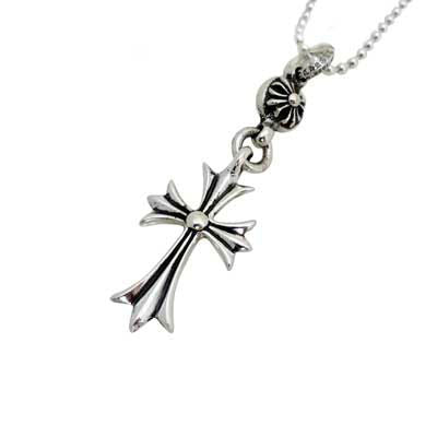 Chrome Hearts クロムハーツ ネックレス #1ボール タイニークロスチャーム ネックレス #1 Ball Tiny Cross Charm