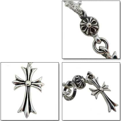 Chrome Hearts クロムハーツ ネックレス #1ボール タイニークロスチャーム ネックレス #1 Ball Tiny Cross Charm