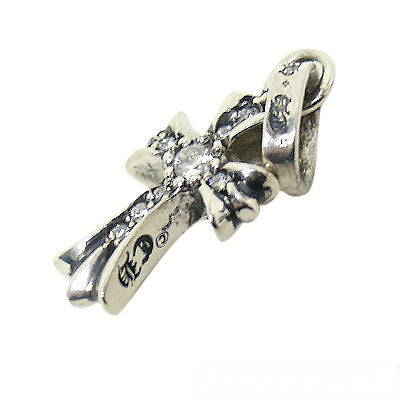 Chrome Hearts クロムハーツ チャーム CHクロスベービーファットチャーム ウイズダイヤモンド  CH BABY FAT CROSS with DIAMOND