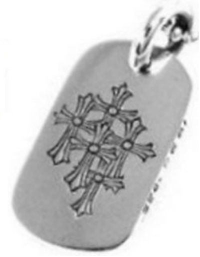 Chrome Hearts クロムハーツ ドッグタグ セメタリークロス Cemetery Cross Dogtag