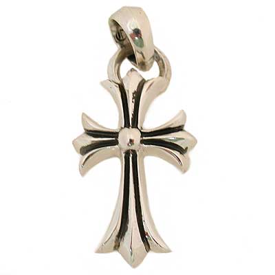 Chrome Hearts クロムハーツ チャーム スモールシーエイチクロスウィズベイル Small CH Cross with Bail