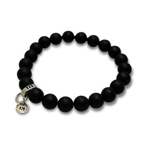 SoCaL925 ソーカル925 パワーストーン ブレスレット オニキス with キャリアー B1