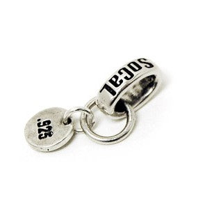 SoCaL925 ソーカル925  ハンドメイド・アメリカン・シルバー ネックレス用 チャーム キャリアー B1