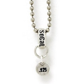 SoCaL925 ソーカル925 ハンドメイド・アメリカン・シルバー ネックレス用 チャーム キャリアー B1