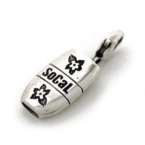 SoCaL925 ソーカル925  ハンドメイド・アメリカン・シルバー ホイッスルジュエリー ボディボードチャーム HB7