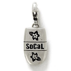 SoCaL925 ソーカル925  ハンドメイド・アメリカン・シルバー ホイッスルジュエリー ボディボードチャーム HB7