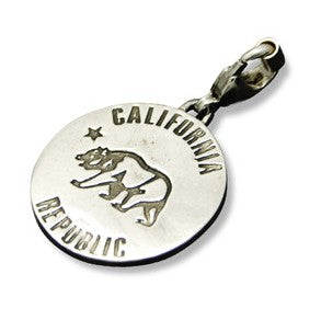 SoCaL925 ソーカル925 ハンドメイド・アメリカン・シルバー ラグナビーチ メダル チャーム LB2C