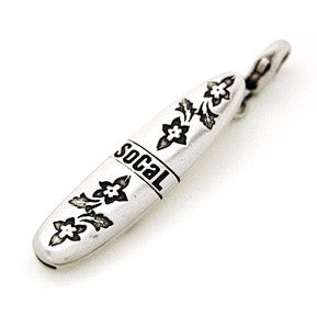 SoCaL925 ソーカル925  ハンドメイド・アメリカン・シルバー ホイッスルジュエリー サーフボードチャーム LB3