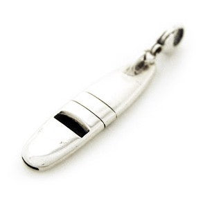 SoCaL925 ソーカル925  ハンドメイド・アメリカン・シルバー ホイッスルジュエリー サーフボードチャーム LB3