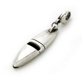 SoCaL925 ソーカル925  ハンドメイド・アメリカン・シルバー ホイッスルジュエリー サーフボードチャーム SB5