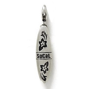 SoCaL925 ソーカル925  ハンドメイド・アメリカン・シルバー ホイッスルジュエリー サーフボードチャーム SB5