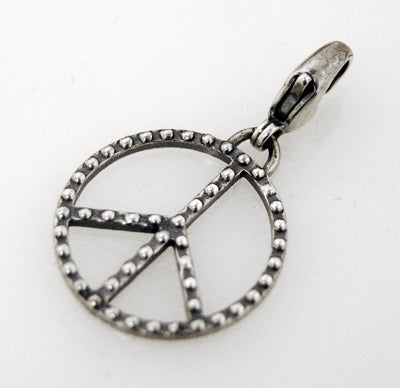 SoCaL925 ソーカル925 ピースマークチャーム Peace Mark Charm - PC1C
