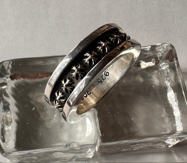 クロムハーツ Chrome Heart ミニCHプラス リング　Mini CH Plus Ring　サイズUS8.5