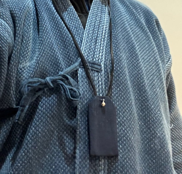 御糸織りお守りネックレス＆誕生石パワーストーン　