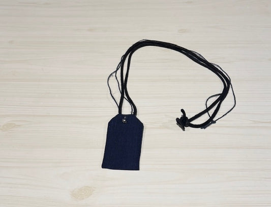 御糸織りお守りネックレス＆誕生石パワーストーン　