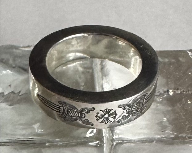 新品　Chrome Hearts クロムハーツ　6ｍｍ　スペーサーリング　サイズUS 5