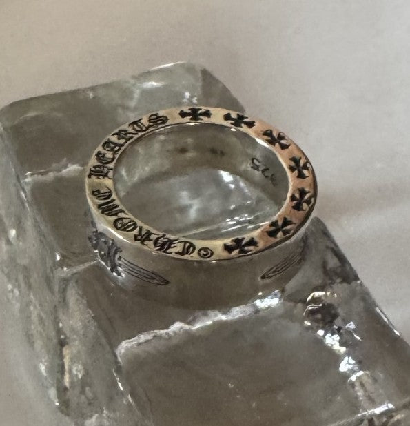 新品　Chrome Hearts クロムハーツ　6ｍｍ　スペーサーリング　サイズUS 5