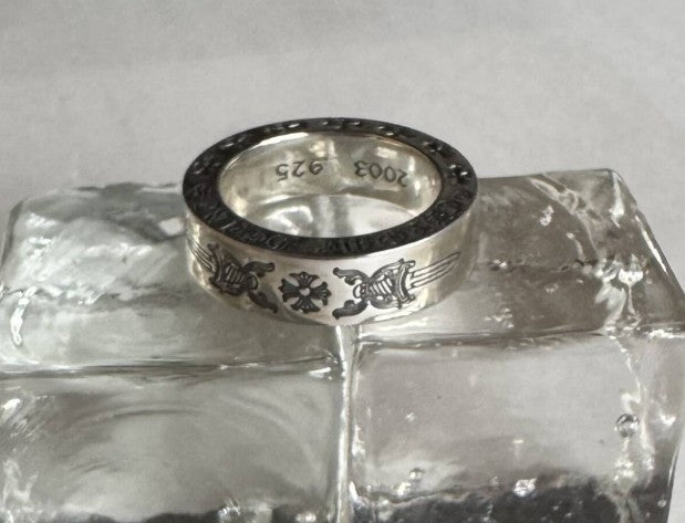 新品　Chrome Hearts クロムハーツ　6ｍｍ　スペーサーリング　サイズUS 5