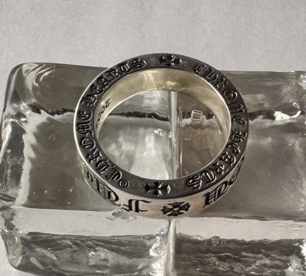 新品　クロムハーツ Chrome Heart　6ｍｍ　スペーサーリング　ファックユー Fuck you 6mm Spacer Ring　サイズUS 7.5