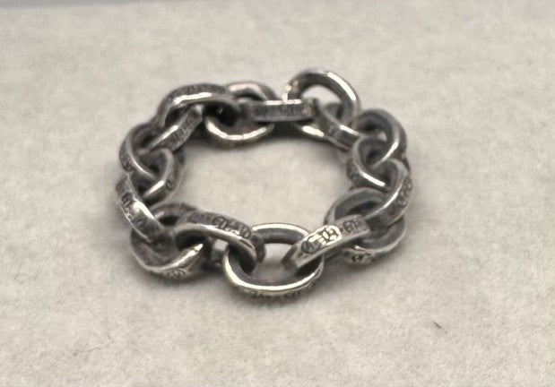 新品　Chrome Hearts　クロムハーツ ペーパーチェーンリング　17リングス（USサイズ５）