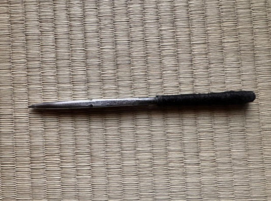 棒手裏剣　棒剣弐型　一本　ハンドメイド　削りだし　ア