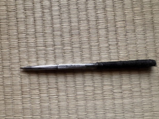棒手裏剣　棒剣弐型　一本　ハンドメイド　削りだし　ア