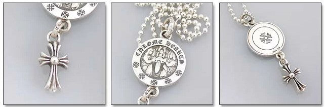 Chrome Hearts　クロムハーツ ネックレス ベービー ファット エンジェル メダル V２ チャーム Baby Fat Angel Medal Charm