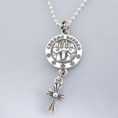 Chrome Hearts　クロムハーツ ネックレス ベービー ファット エンジェル メダル V２ チャーム Baby Fat Angel Medal Charm