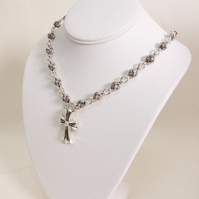 Chrome Hearts クロムハーツ ネックレス #1 クロスボール CH クロス ネックレス #1CROSS Ball CH Cross