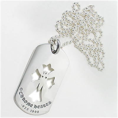 Chrome Hearts クロムハーツ ドッグタグ クロスダガー LA Dogtag